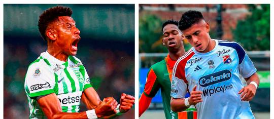 Mientras el futuro de Kevin Mantilla está en duda en el DIM, el de William Tesillo está asegurado y es una pieza fundamental en los planes de Atlético Nacional. FOTOs Manuel Saldarriaga 