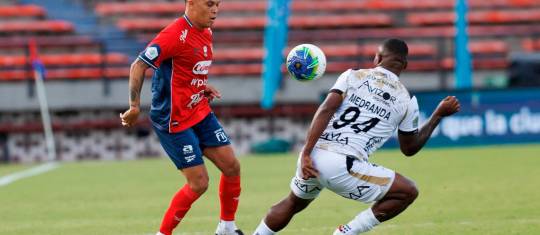 Juan Fernando Quintero fue la figura del DIM frente a Llaneros. FOTO CAMILO SUÁREZ