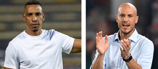 Amaranto Perea y David González fueron campeones con el Poderoso siendo futbolistas en sus inicios. Tras dos destacadas carreras como jugadores, asumieron los banquillos. FOTO CAMILO SUAREZ Y CORTESÍA 