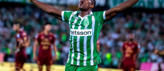 Andrés Román anotó el segundo gol para Nacional. Foto: Juan Antonio Sánchez 