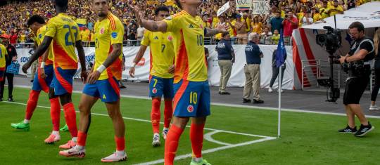 James Rodríguez, capitán de la Selección Colombia, no juega desde el 18 de noviembre cuando estuvo en el amistoso contra Australia en Nueva York. Foto: Juan Antonio Sánchez