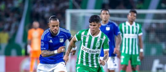 Nacional volvió a caer con Millonarios, esta vez en el estadio El Campín. FOTO: Juan Antonio Sánchez