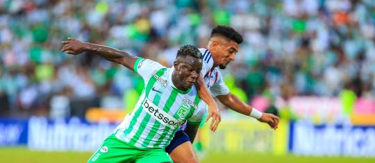 Marino Hinestroza, delantero de Atlético Nacional. FOTO CAMILO SUÁREZ