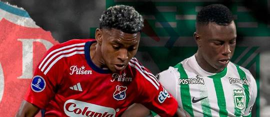 Brayan León y Marino Hinestroza, dos hombres que con su desequilibrio pueden inclinar la balanza para uno de los dos equipos. FOTOS Juan Antonio Sánchez / DISEÑO Juan Camilo Ospina