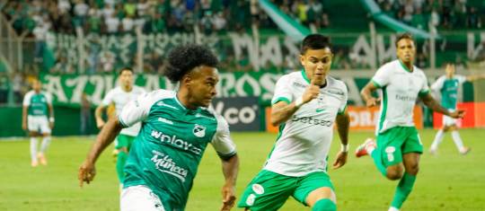 Nacional cayó en su visita al Cali en el estadio de Palmaseca. FOTO CORTESÍA EL PAÍS-JORGE OROZCO