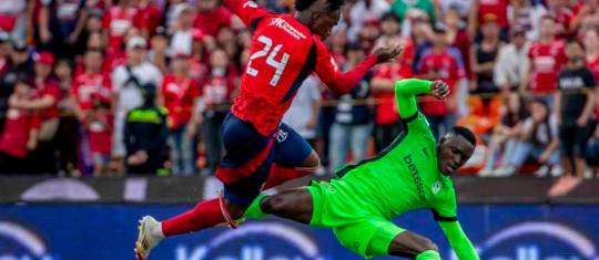DIM y Atlético Nacional están en los cuadrangulares semifinales de la Liga Betplay. FOTO JUAN ANTONIO SÁNCHEZ 