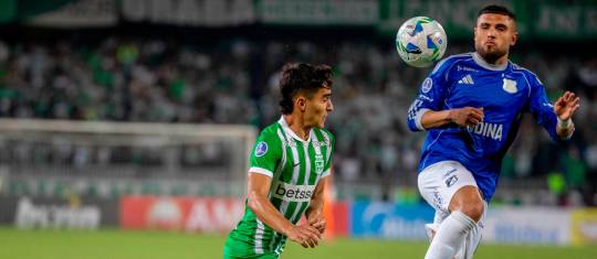 Nacional y Millonarios juegan partido único por la Copa Sudamericana. FOTO JUAN ANTONIO SÁNCHEZ