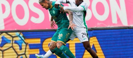 Imágenes del juego entre Nacional y Chapecoense. FOTO CAMILO SUÁREZ