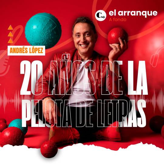  “Nadie se baña dos veces en la misma comedia”: Andrés López celebra 20 años de La pelota de letras