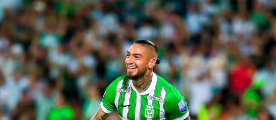 Cristian “Chicho” Arango sería el titular ante el conjunto motilón, debido a la ausencia de Morelos por acumulación de amarillas. El técnico también tiene a Dairon Asprilla como opción. FOTO Camilo Suárez 