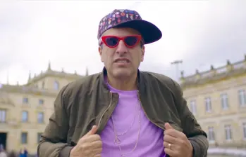 El exministro del Interior, Luis Fernando Velasco, en el “Reguetón de la Corrupción”. FOTO: CAPTURA DE VIDEO