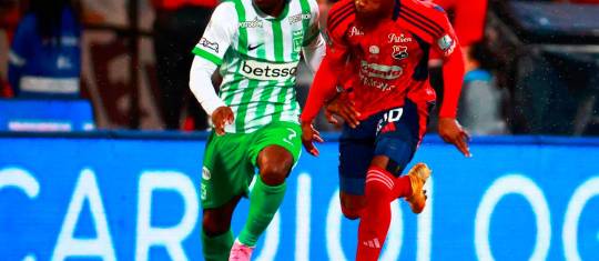DIM y Nacional disputaron una nueva edición del clásico antioqueño y terminaron igualando 3-3. FOTO MANUEL SALDARRIAGA