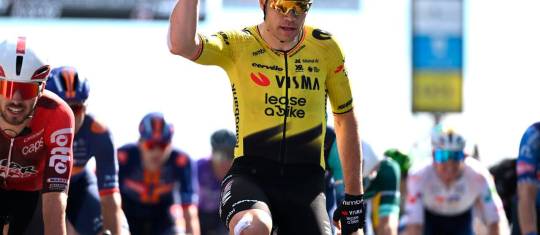 Wout Van Aert es triple campeón mundial de ciclocros. FOTO: GETTY