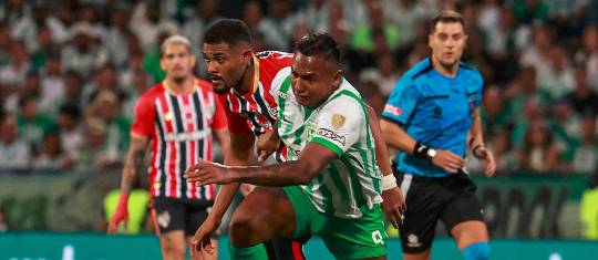 Alfredo Morelos es una de las piezas clave que tiene Nacional para buscar la hazaña en el Morumbí ante Sao Paulo. FOTO manuel saldarriaga