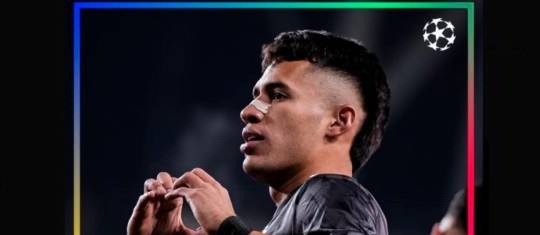 El colombiano Camilo Durán FOTO TOMADA X@ChampionsLeague