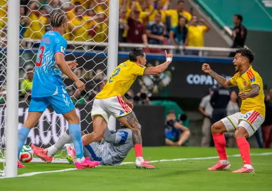 El seleccionado colombiano busca clasificar a 16avos de final del Mundial. Foto: Juan Antonio Sánchez