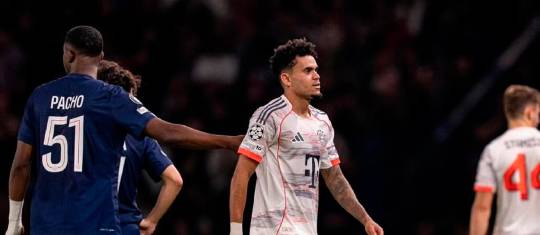 Luis Díaz, tras su expulsión en la Champion League ante el PSG: FOTO INSTAGRAM LUIS DÍAZ