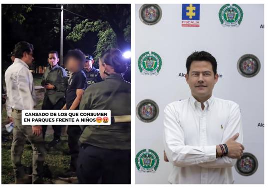Manuel Villa Mejía, actual secretario de Seguridad y Convivencia del Distrito de Medellín, generó polémica por una frase durante un operativo de control de espacio público a un ciudadano que consumía alucinógenos en un área común. Foto Cortesía y EL COLOMBIANO
