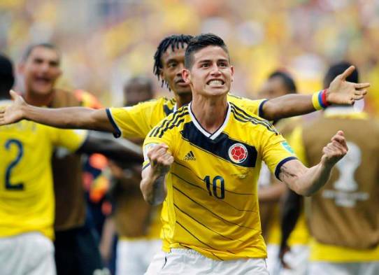 Video | Han pasado 9 años del golazo de James Rodríguez a Uruguay en el ...