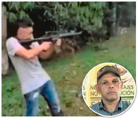 Según la Fiscalía, alias Piter habría sido cercano a El Paisa, asesinado cabecilla de la Segunda Marquetalia. FOTO Cortesía Fiscalía
