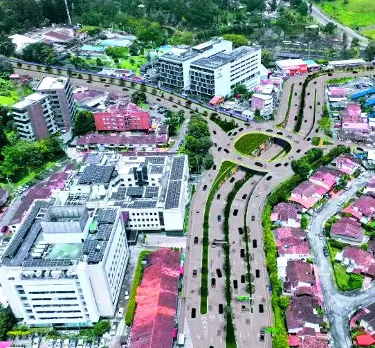 Una de las principales obras a construir con excedentes de Devimed es el intercambio de la Clínica Somer. FOTO Cortesía Alcaldía de Rionegro.