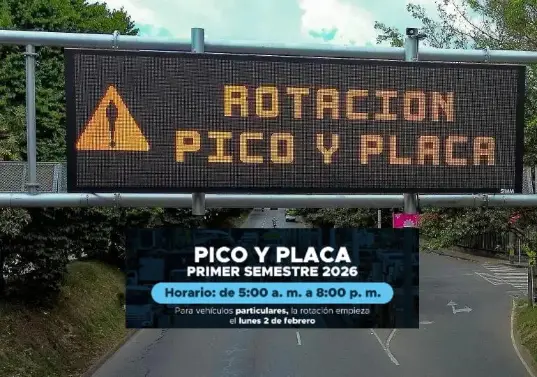 La medida busca que sean cerca de 200.000 vehículos los que salgan de las vías del Valle de Aburrá y así tratar de disminuir las congestiones. FOTO: CAMILO SUÁREZ