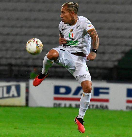 Dayro Moreno marcó en la victoria 2-0 de Once Caldas sobre La Equidad, y aumenta su récord a 226 goles. FOTO cortesía once caldas