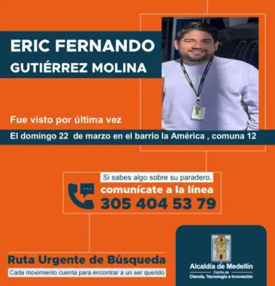 Pareja de auxiliar de vuelo desaparecido en Medellín contó detalles del caso y pidió al FBI que investigue