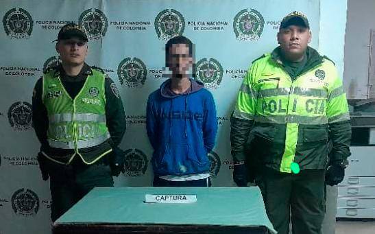 El hombre ya había intentado hacer lo mismo en el CAI de Solla. FOTO: Cortesía Policía Nacional