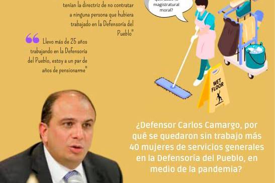 Esta es la imagen que acompaña la denuncia de Sindhep. FOTO: Tomada de página web