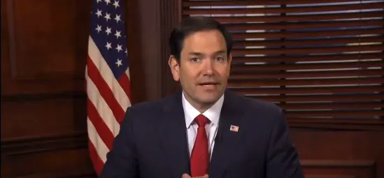 El secretario de Estado de EE. UU., Marco Rubio se refirió a diversos aspectos de la gestión del mandatario colombiano, Gustavo Petro, en una reciente entrevista para el podcast Sid & Friends in the Morning. Imagen: Captura de video, redes sociales.