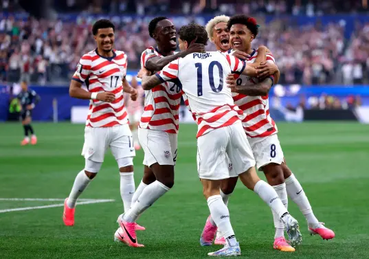 Estados Unidos festejó su primera victoria en el Mundial 2026, del que es uno de los países anfitriones. FOTO GETTY