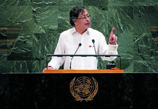 El contexto internacional no favorecía al presidente colombiano, quien la semana pasada recibió la descertificación parcial de EE. UU. en su lucha contra el narcotráfico. Foto: Presidencia
