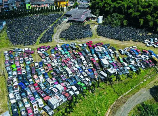 Este año se han registrado en Itagüí un total de 341.380 procesos de cobro coactivo por infracciones de tránsito. <b> </b>FOTO<b> Manuel Saldarriaga</b>