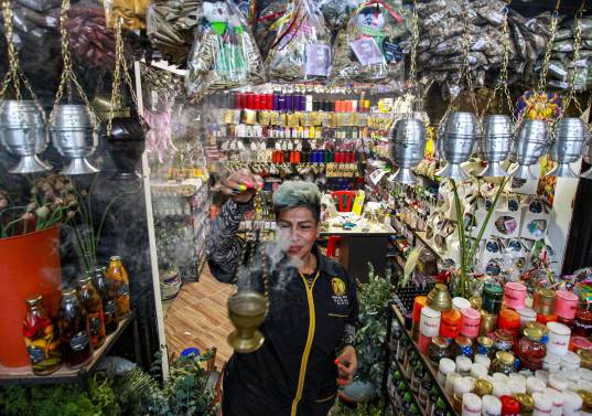 Los sahumerios nunca pasarán de moda. FOTO Manuel Saldarriaga