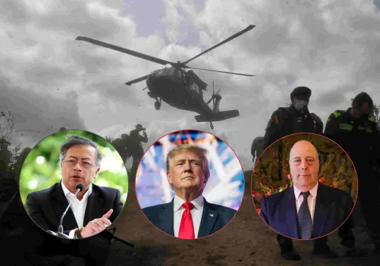 El Gobierno de Estados Unidos tiene plazo hasta este lunes 15 de septiembre para informar si continúa o no financiando la lucha contra la drogas en Colombia. La decisión tiene a Petro buscando soluciones extremas. FOTOS: Colprensa y cortesía