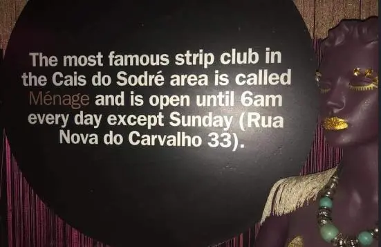 Uno de los clubes más famosos del aérea. FOTO: Ménage Strip Club.