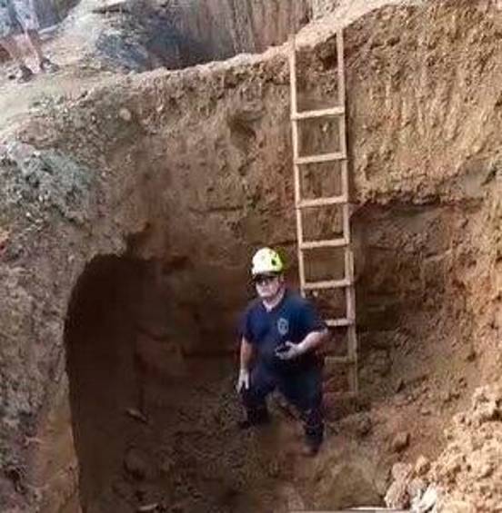 En este lugar las autoridades recuperaron el cuerpo de la víctima tras el fatal accidente. FOTO Captura de video Cortesía
