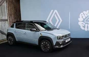 Renault 4 llega a Colombia, el icónico ‘Amigo Fiel’ vuelve en versión eléctrica. FOTO: Cortesía.