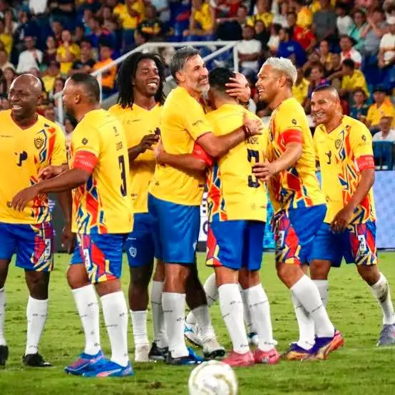 La última vez que las leyendas colombianas se reunieron fue para despedir a Mario Yepes en diciembre. FOTO CORTESÍA