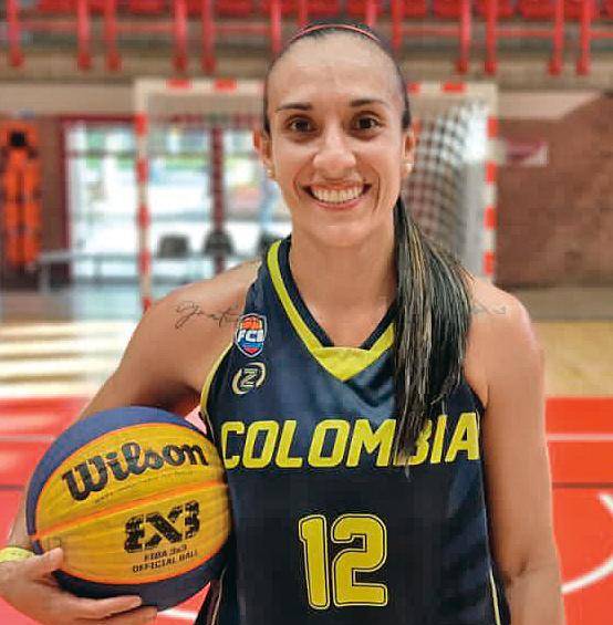 Yuliany lidera el sueño mundial de Colombia