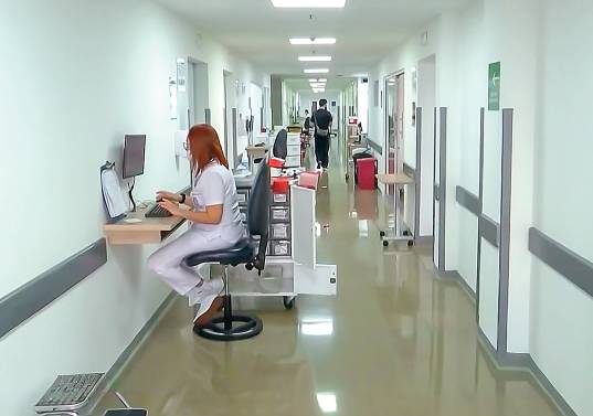 Este mes, el Hospital Alma Mater le cortó los servicios a la Nueva EPS, por una deuda de $53.878 millones. FOTO Captura de video