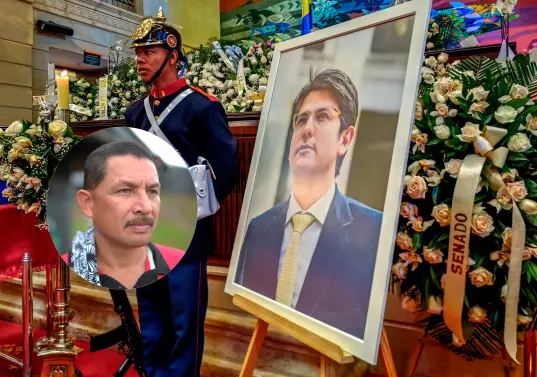 Miguel Uribe Turbay fue atacado el 7 de junio de 2025 en Bogotá; una confesión conocida recientemente señala a la Segunda Marquetalia como presunta autora intelectual del magnicidio. FOTO: Colprensa y redes Sociales