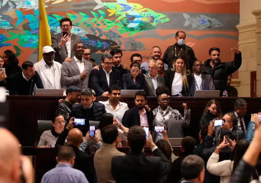 En los próximos días, la reforma pensional volverá para discusión a la plenaria de la Cámara de Representantes. FOTO COLPRENSA