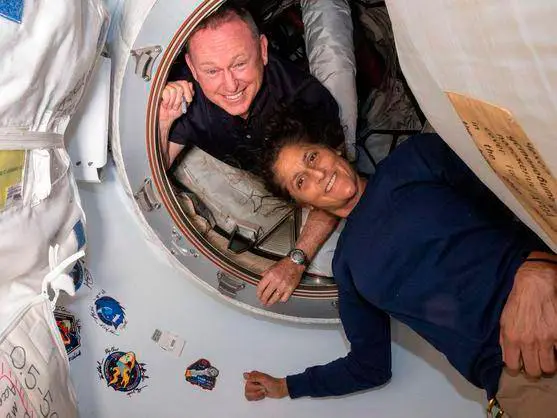 Ellos son Butch Wilmore y Suni Williams, los astronautas que se quedaron varados en la Estación Espacial Internacional durante nueve meses. FOTO: Cortesía Nasa