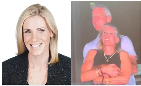 Kristin Cabot es la mujer que aparece en el famoso video viral cuando fue captada junto a su jefe, el CEO de Astronomer, durante un concierto de Coldplay. FOTOS: Tomada de redes sociales y captura de video