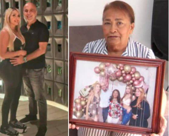 Astrid Carolina y su pareja, quien falleció en el accidente. FOTO: CORTESÍA ARCHIVO FAMILIAR