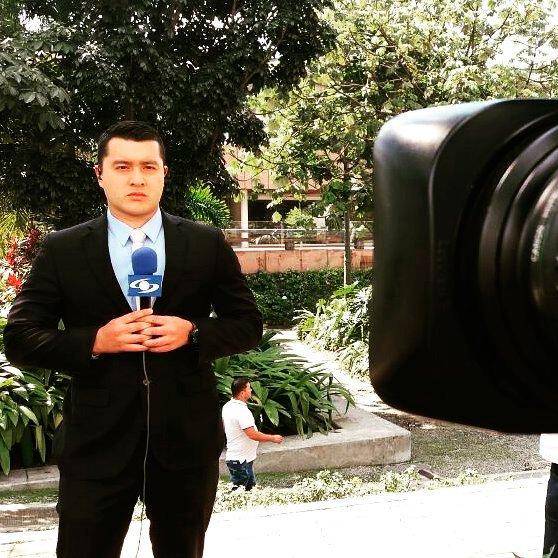 Andrés Noreña es corresponsal de Noticias Caracol en Antioquia. FOTO Cortesía