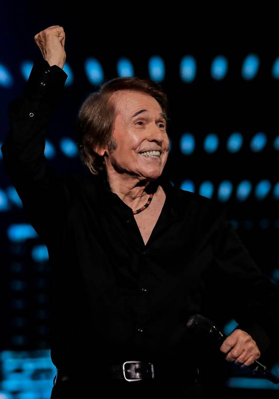 Raphael nació en Linares, España, hace 79 años. FOTO Jaime Pérez