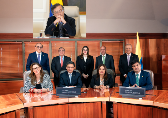 Es la primera vez que la Corte aplica una medida cautelar sobre un decreto de estado de excepción. FOTO: Corte Constituciona y Presidencia